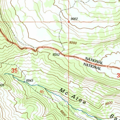 United States Geological Survey Sphinx Mountain, MT (1997, 24000-Scale) digital map