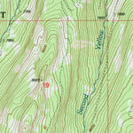 United States Geological Survey Sphinx Mountain, MT (1997, 24000-Scale) digital map