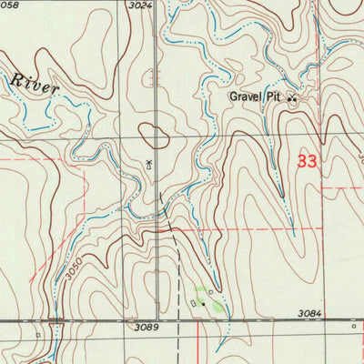 United States Geological Survey Spica, KS (1979, 24000-Scale) digital map