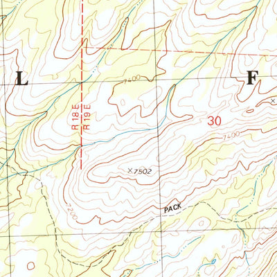 United States Geological Survey Spicer Meadow Reservoir, CA (1979, 24000-Scale) digital map