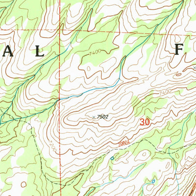 United States Geological Survey Spicer Meadow Reservoir, CA (2001, 24000-Scale) digital map