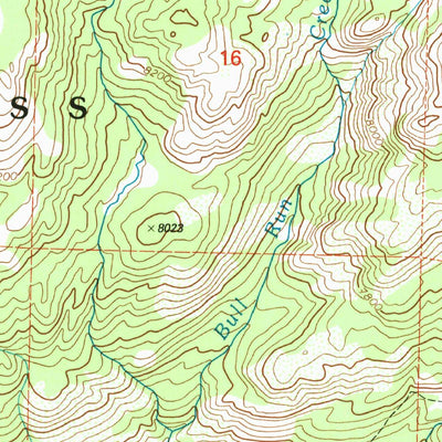 United States Geological Survey Spicer Meadow Reservoir, CA (2001, 24000-Scale) digital map