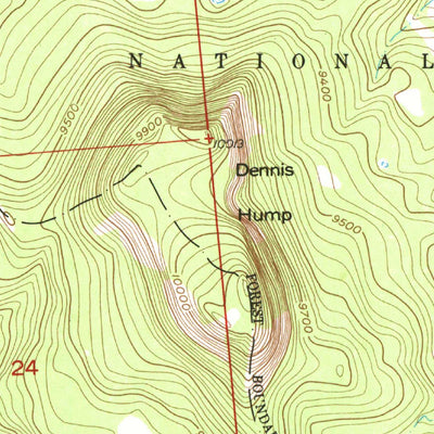 United States Geological Survey Spicer Peak, CO (1956, 24000-Scale) digital map