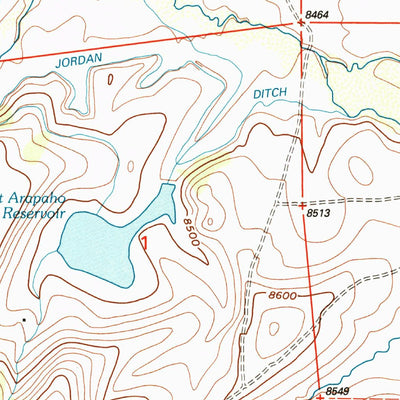 United States Geological Survey Spicer Peak, CO (2000, 24000-Scale) digital map