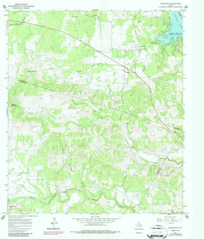 United States Geological Survey Spicewood, TX (1967, 24000-Scale) digital map