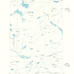 United States Geological Survey Spider Lake, ME (1954, 62500-Scale) digital map