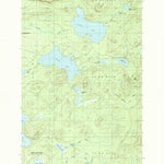 United States Geological Survey Spider Lake, ME (1989, 24000-Scale) digital map