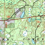 United States Geological Survey Spider Lake, WI (2005, 24000-Scale) digital map