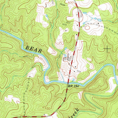 United States Geological Survey Spies, NC (1977, 24000-Scale) digital map
