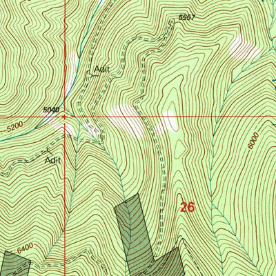 United States Geological Survey Spink Point, MT (1996, 24000-Scale) digital map