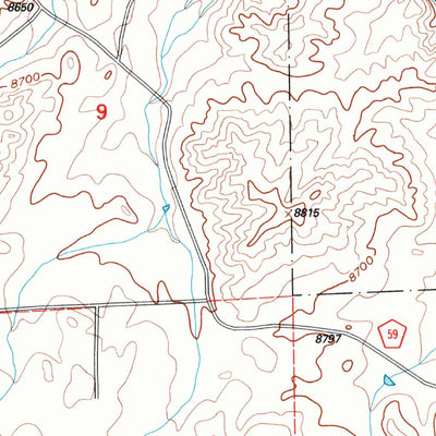 United States Geological Survey Spinney Mountain, CO (1994, 24000-Scale) digital map