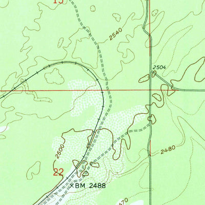 United States Geological Survey Spirit Lake East, ID (1961, 24000-Scale) digital map