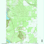 United States Geological Survey Spirit Lake East, ID (1996, 24000-Scale) digital map