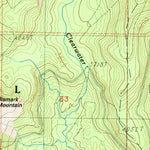 United States Geological Survey Spirit Lake East, WA (1984, 24000-Scale) digital map