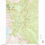 United States Geological Survey Spirit Lake East, WA (1994, 24000-Scale) digital map