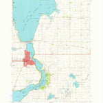 United States Geological Survey Spirit Lake, IA (1970, 24000-Scale) digital map
