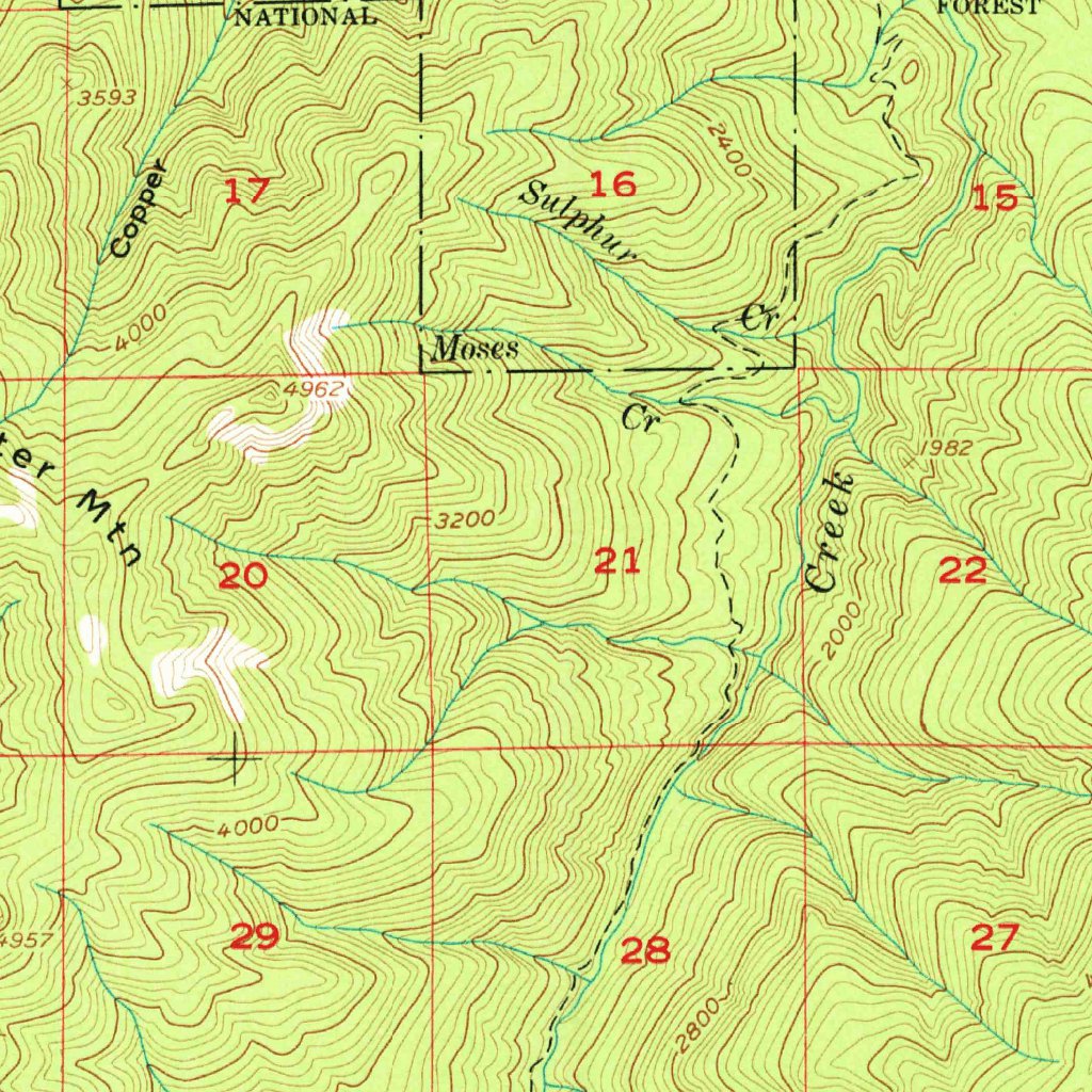 Spirit Lake, WA (1957, 62500-Scale) Map by United States Geological ...