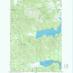 United States Geological Survey Spirit Lake West, ID (1961, 24000-Scale) digital map