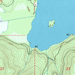 United States Geological Survey Spirit Lake West, ID (1961, 24000-Scale) digital map