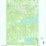 United States Geological Survey Spirit Lake West, ID (1996, 24000-Scale) digital map