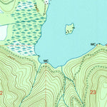 United States Geological Survey Spirit Lake West, ID (1996, 24000-Scale) digital map