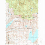 United States Geological Survey Spirit Lake West, WA (1984, 24000-Scale) digital map