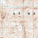 United States Geological Survey Spirit Lake West, WA (1984, 24000-Scale) digital map