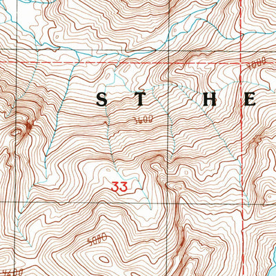 United States Geological Survey Spirit Lake West, WA (1984, 24000-Scale) digital map