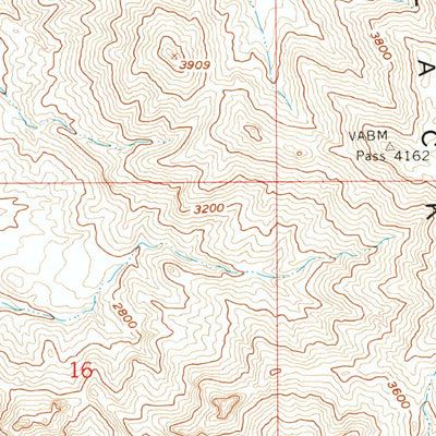 United States Geological Survey Spirit Mountain NE, AZ-NV (1959, 24000-Scale) digital map