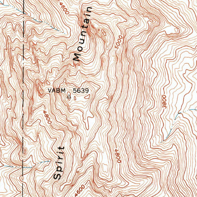 United States Geological Survey Spirit Mountain, NV (1959, 24000-Scale) digital map