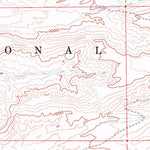 United States Geological Survey Spirit Mountain SE, AZ-NV (1958, 24000-Scale) digital map