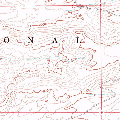 United States Geological Survey Spirit Mountain SE, AZ-NV (1958, 24000-Scale) digital map