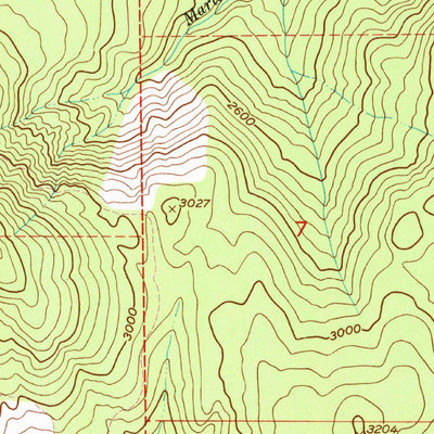 United States Geological Survey Spirit, WA (1952, 24000-Scale) digital map