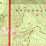 United States Geological Survey Spirit, WA (1992, 24000-Scale) digital map