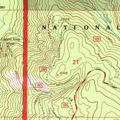 United States Geological Survey Spirit, WA (1992, 24000-Scale) digital map