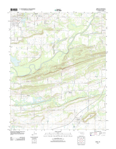 United States Geological Survey Spiro, OK (2012, 24000-Scale) digital map