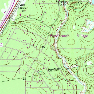 United States Geological Survey Splendora, TX (1959, 24000-Scale) digital map