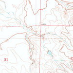 United States Geological Survey Split Hill SW, WY (1981, 24000-Scale) digital map