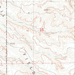 United States Geological Survey Split Hill SW, WY (1981, 24000-Scale) digital map