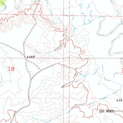 United States Geological Survey Split Hill, WY (1981, 24000-Scale) digital map