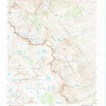 United States Geological Survey Split Mountain, CA (1990, 24000-Scale) digital map