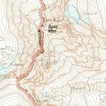 United States Geological Survey Split Mountain, CA (1990, 24000-Scale) digital map