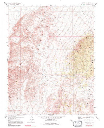 United States Geological Survey Split Mountain, NV (1970, 24000-Scale) digital map