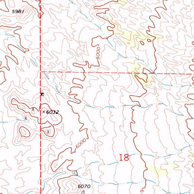 United States Geological Survey Split Mountain, NV (1970, 24000-Scale) digital map