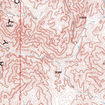 United States Geological Survey Split Mountain, NV (1970, 24000-Scale) digital map