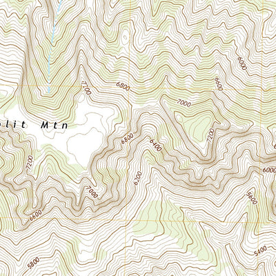 United States Geological Survey Split Mountain, UT (2020, 24000-Scale) digital map