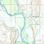 United States Geological Survey Split Rock Junction, MT (1986, 24000-Scale) digital map