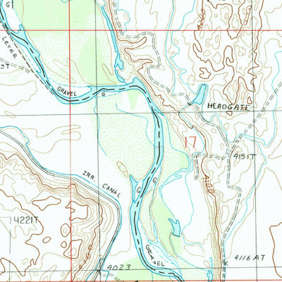 United States Geological Survey Split Rock Junction, MT (1986, 24000-Scale) digital map