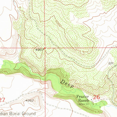 United States Geological Survey Split Rock Lake, MT (1958, 24000-Scale) digital map