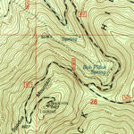 United States Geological Survey Spodue Mountain, OR (1998, 24000-Scale) digital map